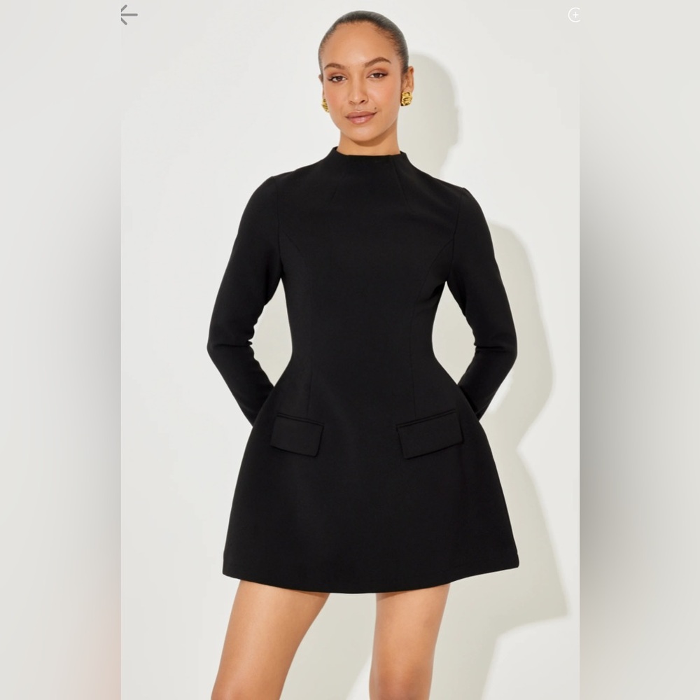 Ultimate Muse Split Sleeve Mini Dress